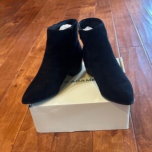 Adams Women's Elegant Black Ankle Booties